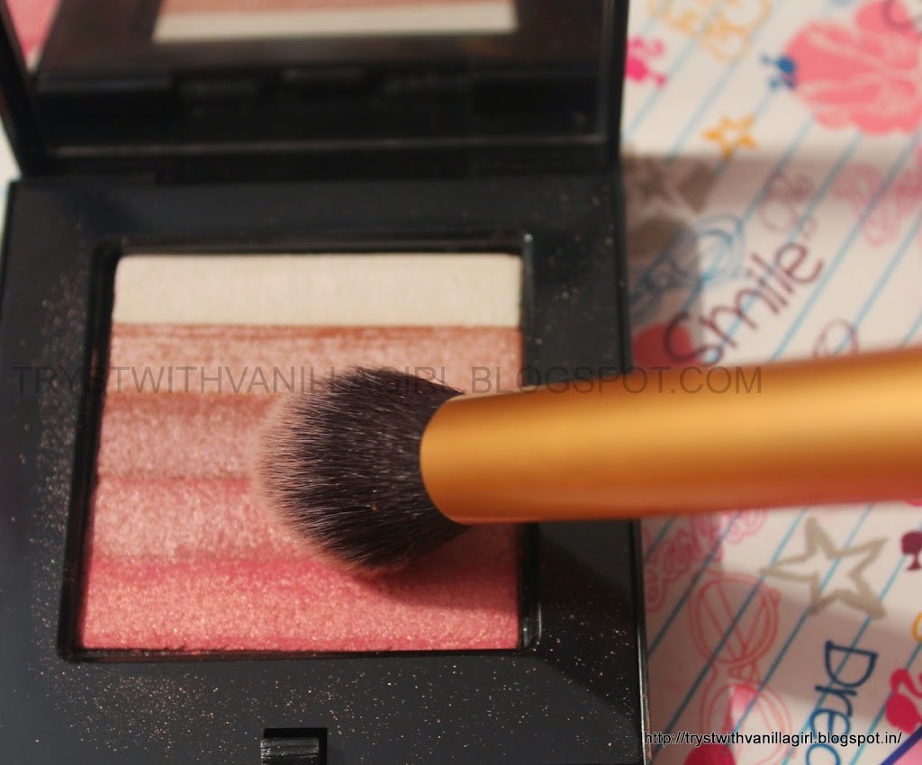 Bobbi Brown Shimmer Brick Compact Rose Review,Swatch,FOTD
