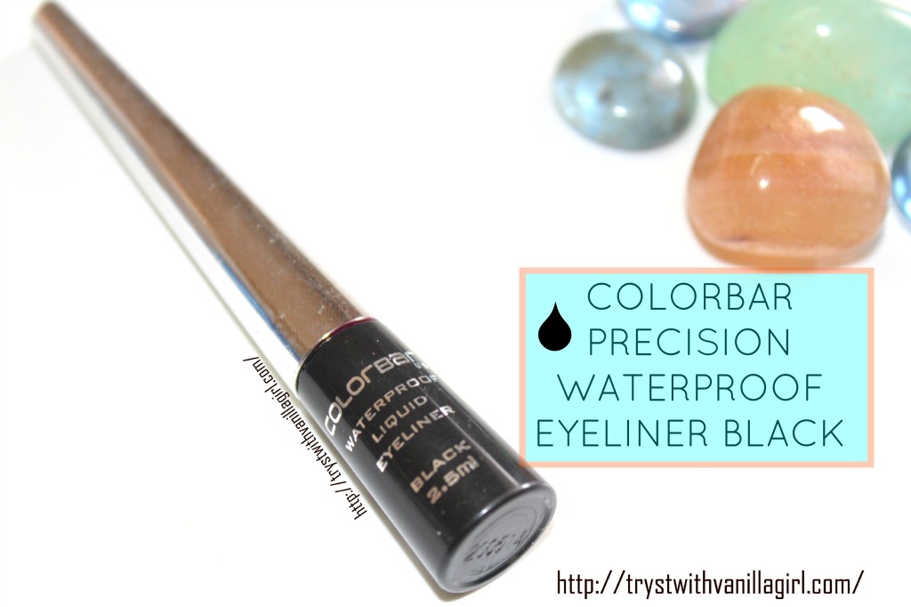 COLORBAR PRECISION WATERPROOF EYELINER BLACK REVIEW