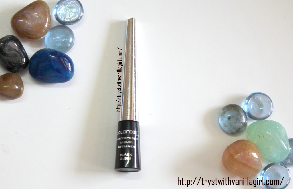 COLORBAR PRECISION WATERPROOF EYELINER BLACK REVIEW