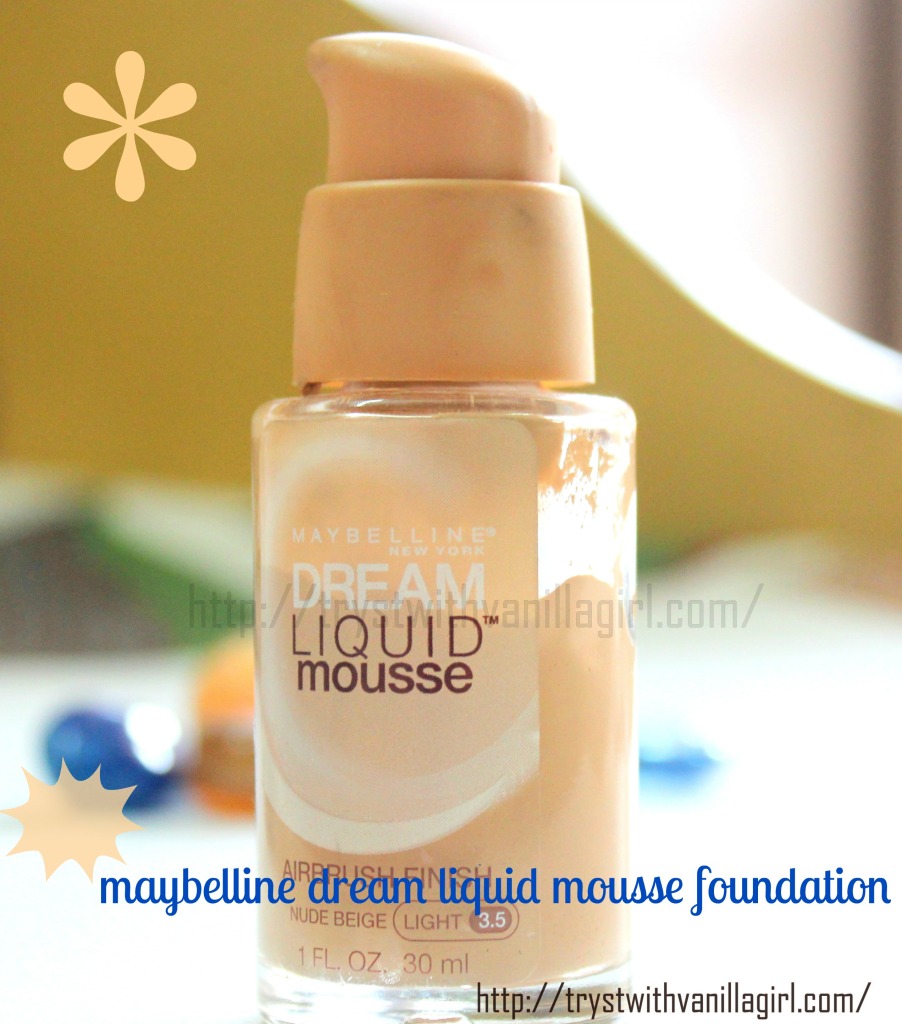 MAYBELLINE DREAM LIQUID MOUSSE FOUNDATION REVIEW