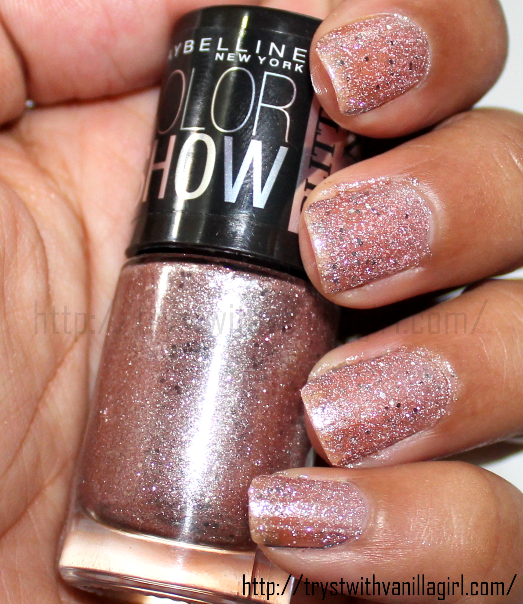 Maybelline Color Show Glitter Mania Pink Champagne