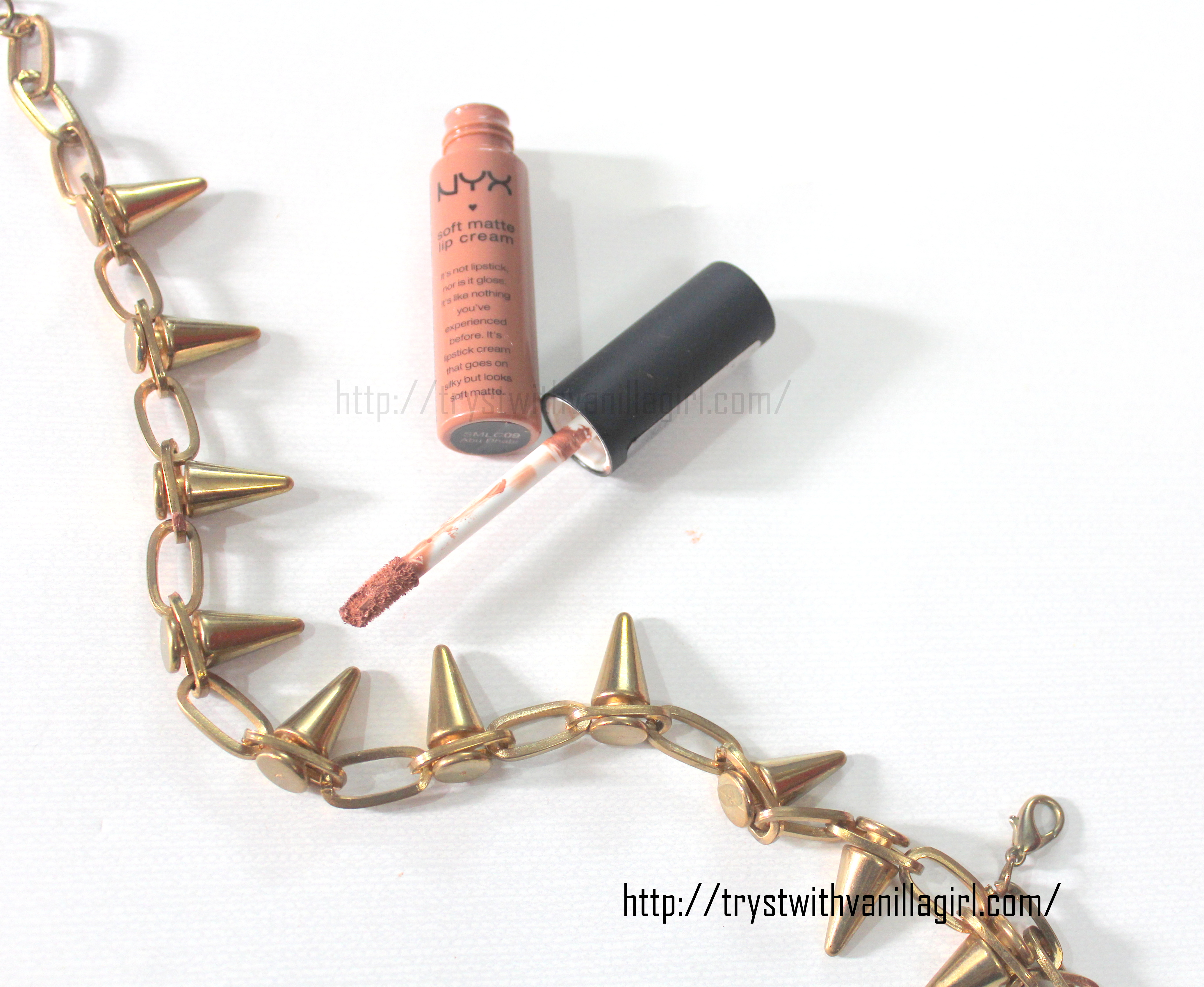 NYX SOFT MATTE LIP CREAM IN SHADE ABU DHABI