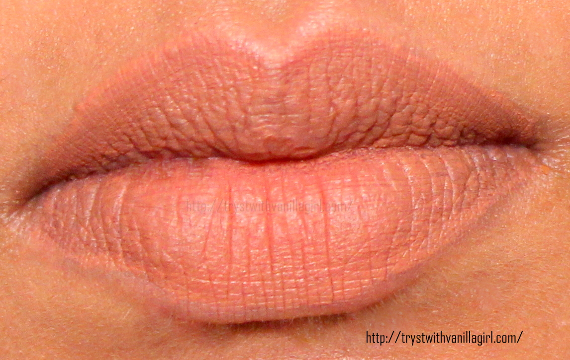 NYX SOFT MATTE LIP CREAM IN SHADE ABU DHABI LIPSWATCH