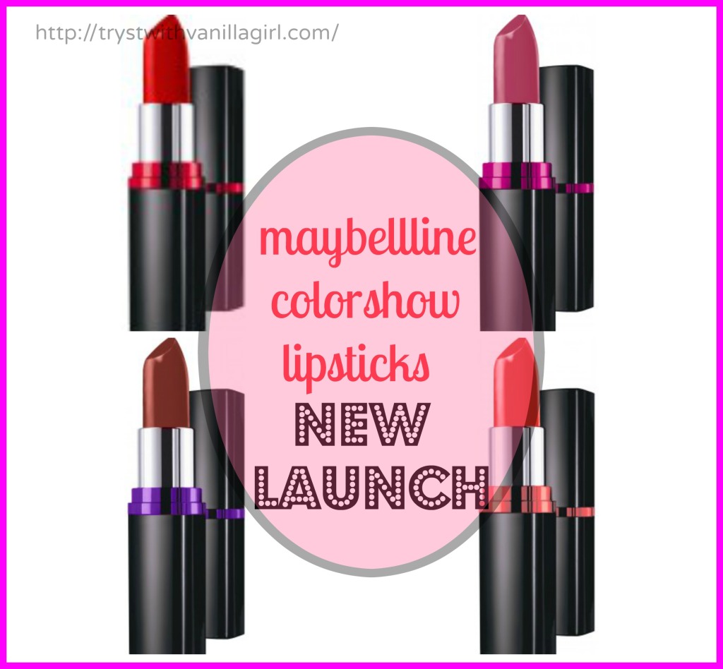 MAYBELLINE COLORSHOW LIPSTICKS  NEW LAUNCHED