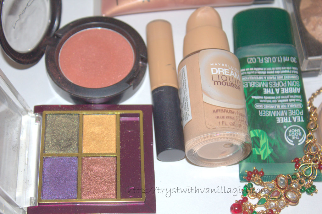PRODUCTS -- USED  FESTIVE DIWALI MAKEUP