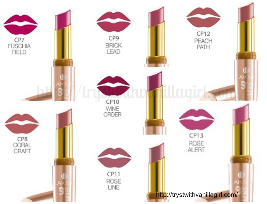 NEW LAUNCH LAKME 9 TO 5 CREASE LESS CREME LIPSTICK