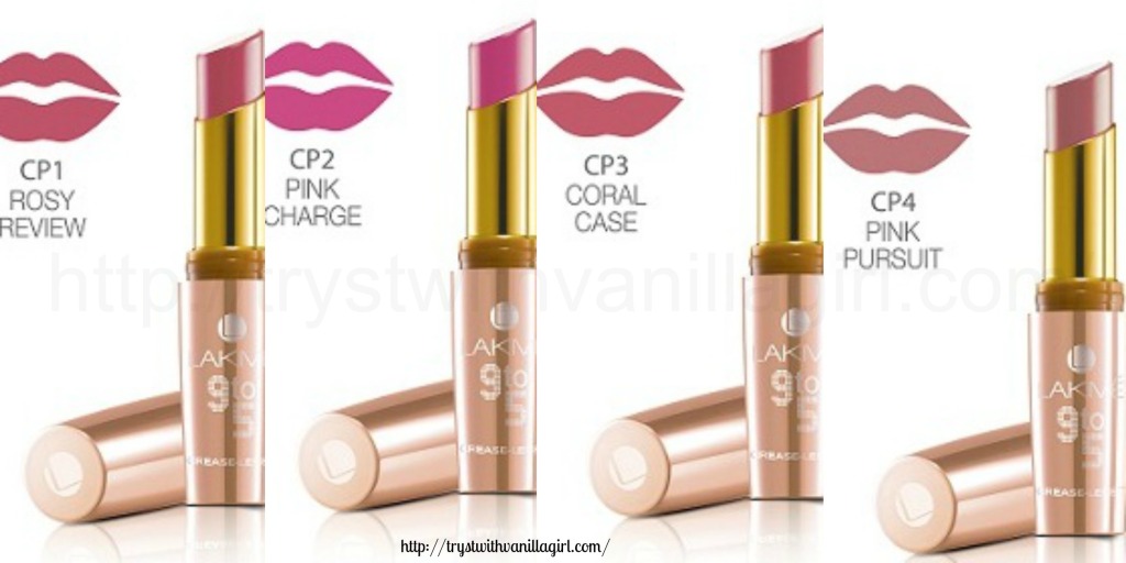 NEW LAUNCH LAKME 9 TO 5 CREASE LESS CREME LIPSTICK