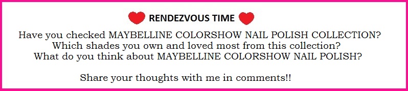 MAYBELLINE COLOR SHOW NAIL POLISH BURIED TREASURE Review