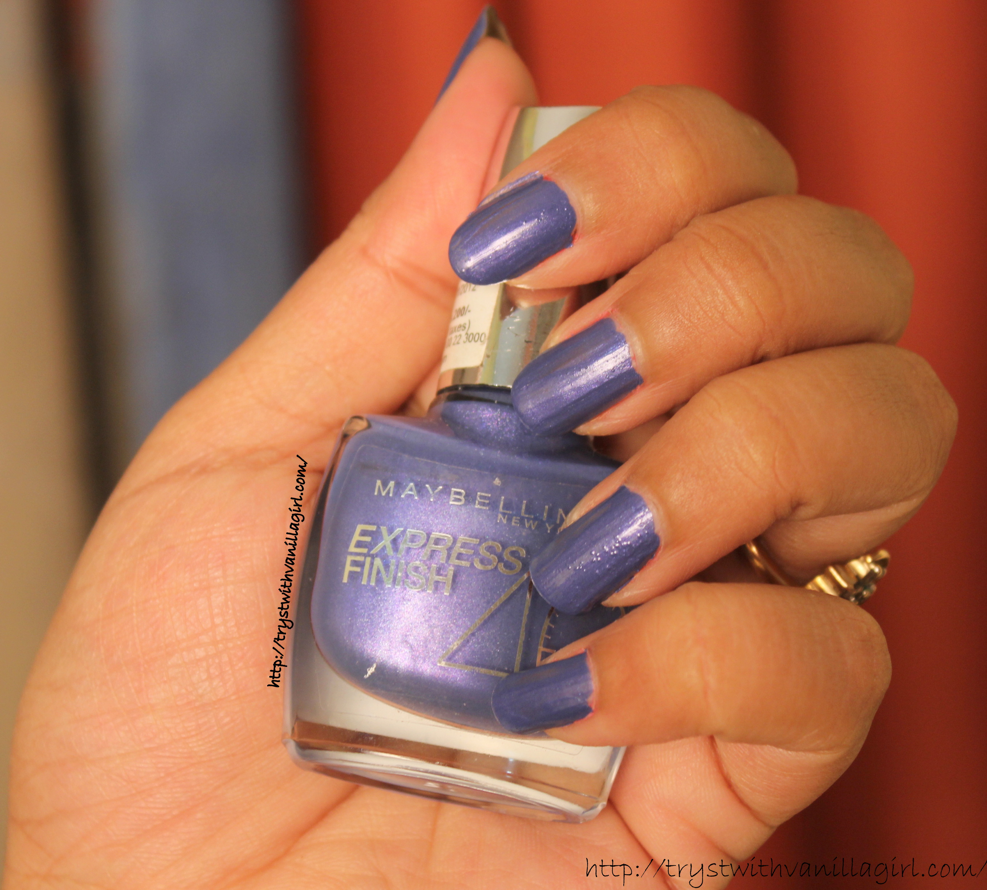 MAYBELLINE EXPRESS FINISH EXOTIC VIOLET REVIEW