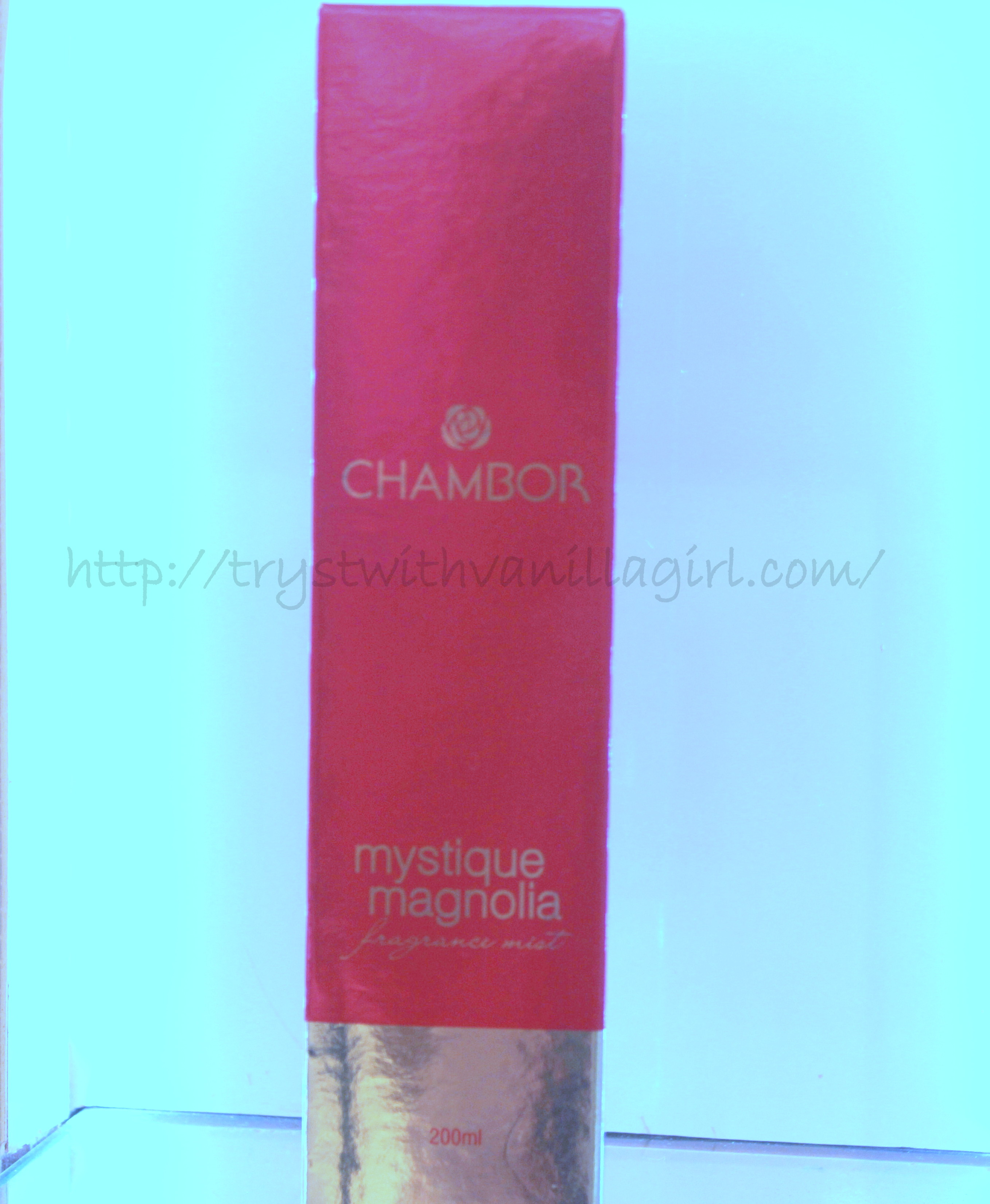 NEW LAUNCH CHAMBOR THE FRAGRANCE BODY MISTS