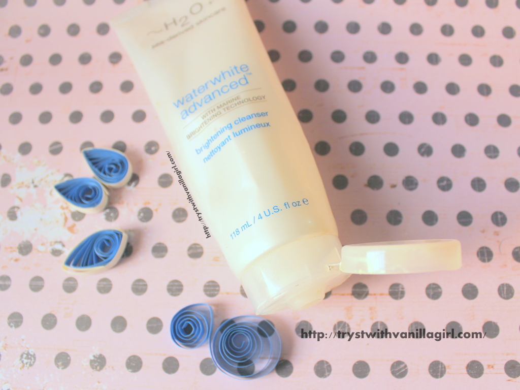 H2O PLUS WATERWHITE ADVANCED BRIGHTENING CLEANSER Review