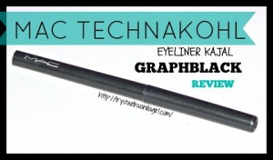 MAC Technakohl Liner Graphblack Eyeliner Kajal Review,Swatch,Photos,FOTD