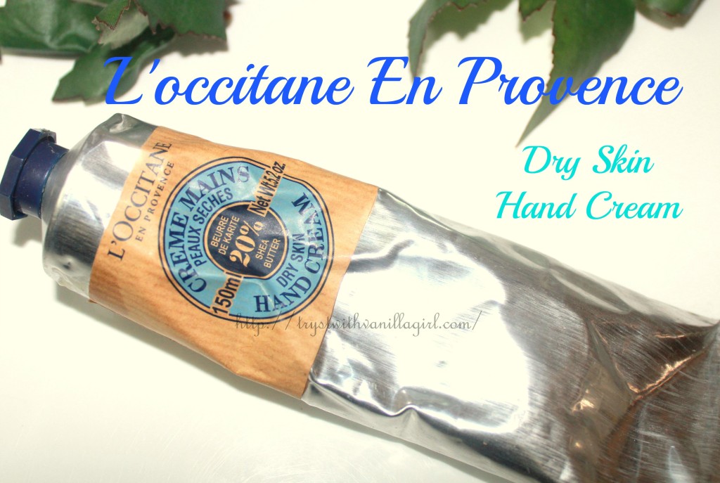 L'occitane Shea Butter Dry Skin Hand Cream Review