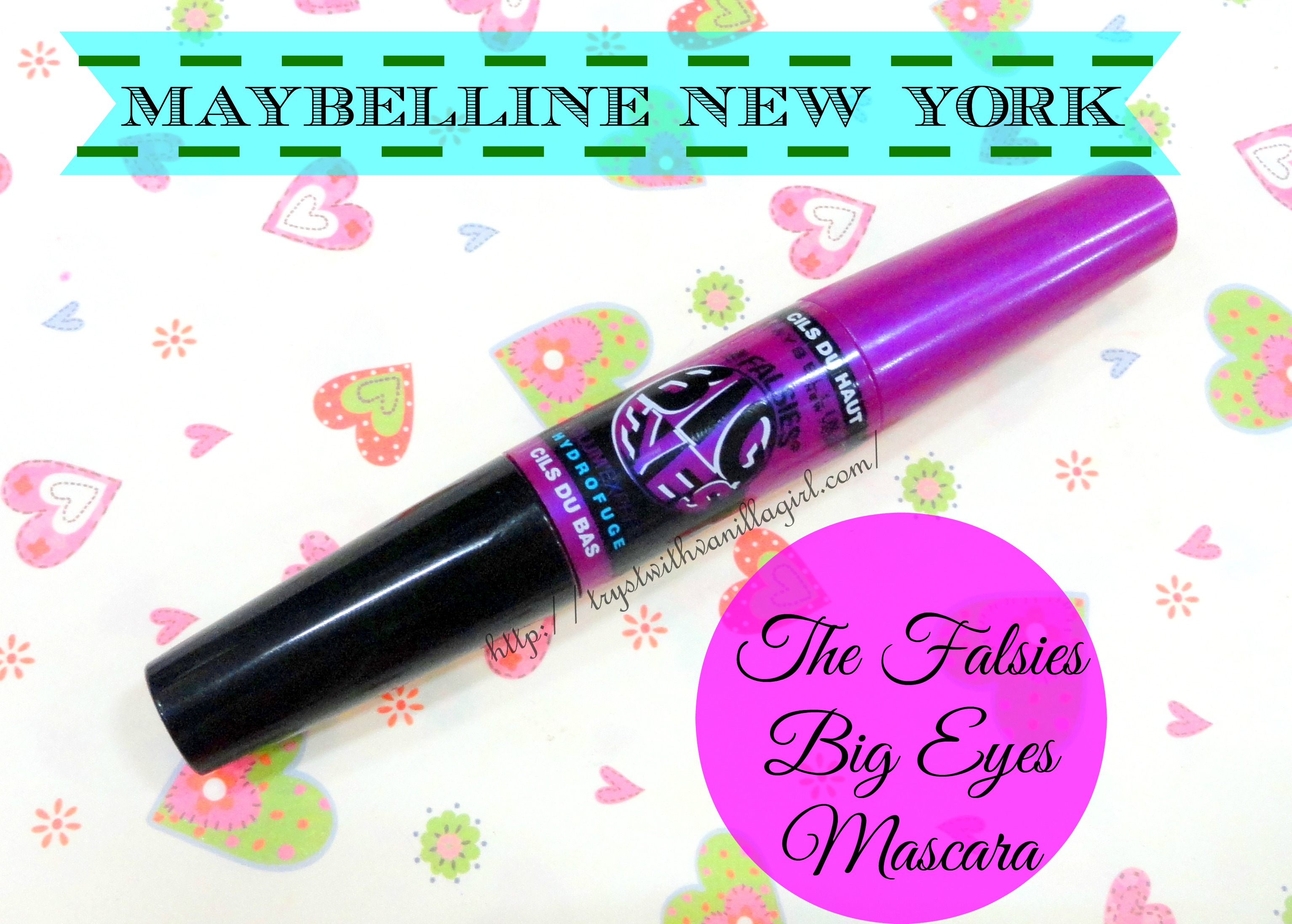 Maybelline The Falsies Big Eyes Mascara Review,Price in India,December Beauty Favorites