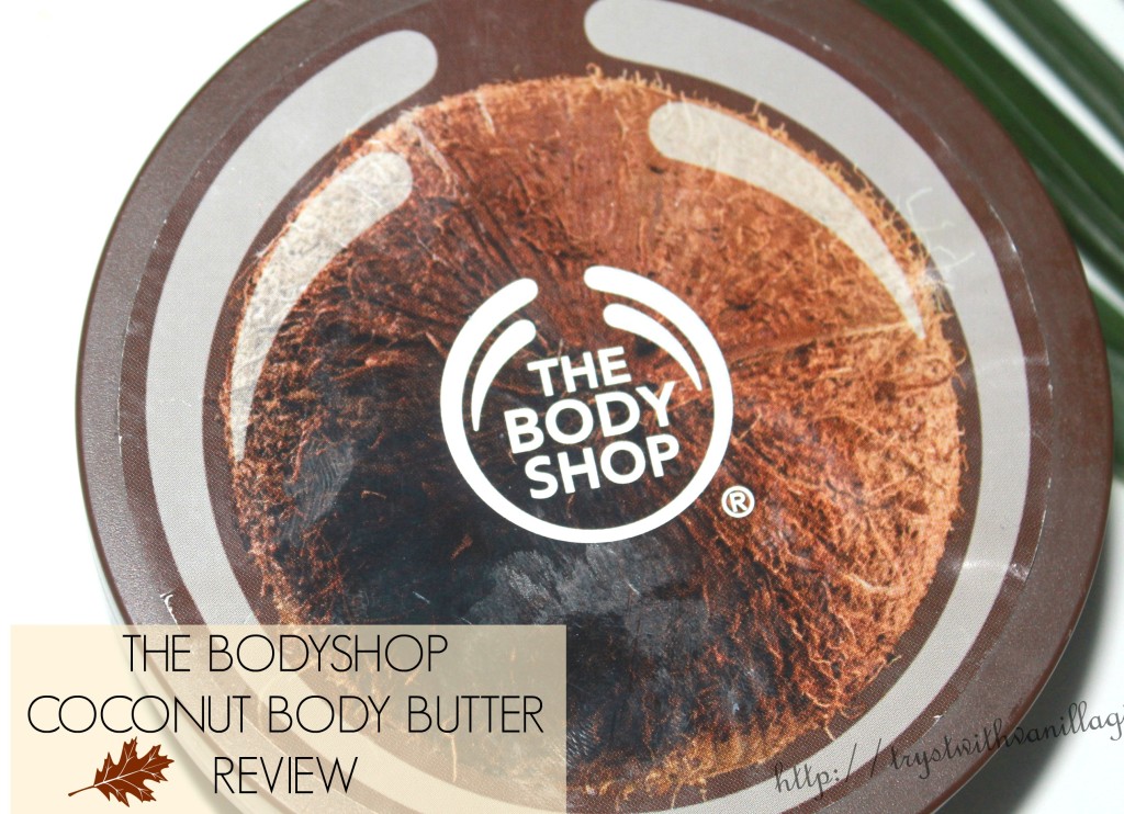 The Body Shop Coconut Body Butter,December Beauty Favorites