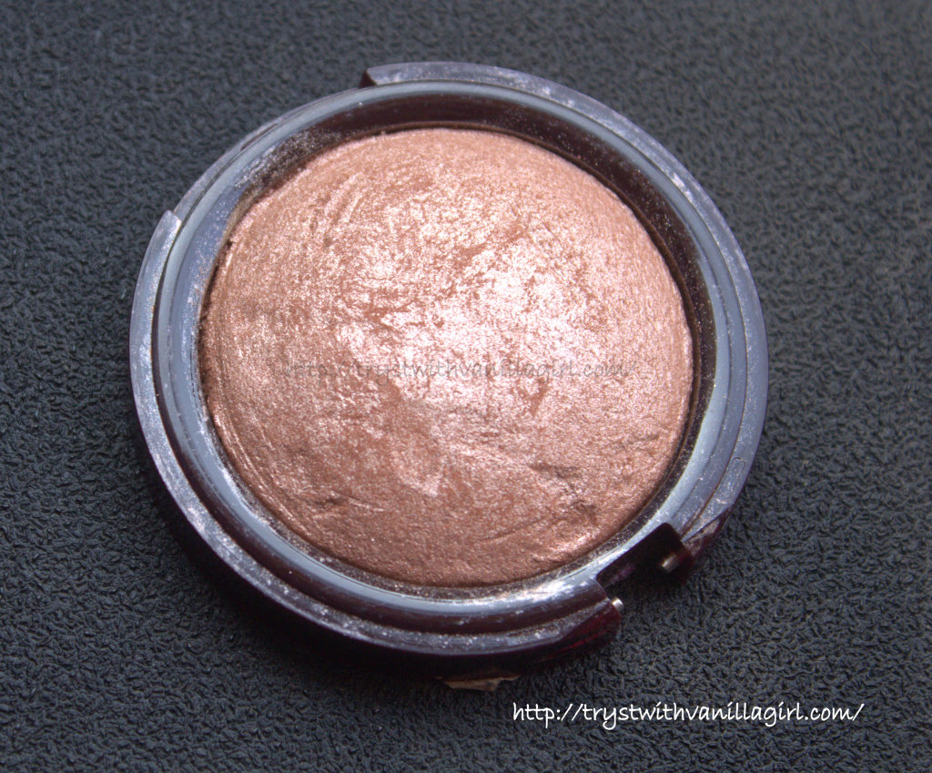 INCOLOR Glimmer Blusher Light Copper 07 Review,Swatch,Photos