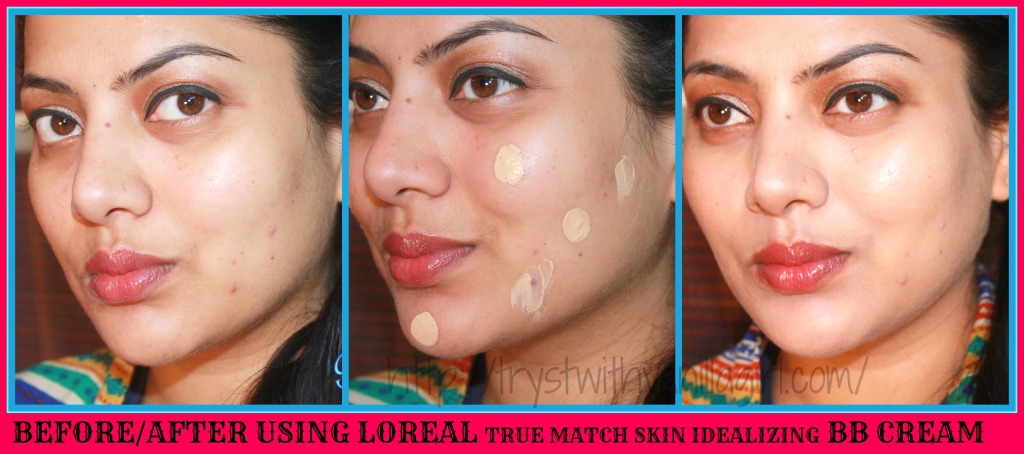  L’oreal Paris True Match Skin Idealizing BB cream Review,Swatch,Photos