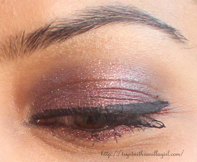 MAYBELLINE COLOR TATTOO EYE SHADOW POMEGRANATE PUNK Review,Swatch,Photos