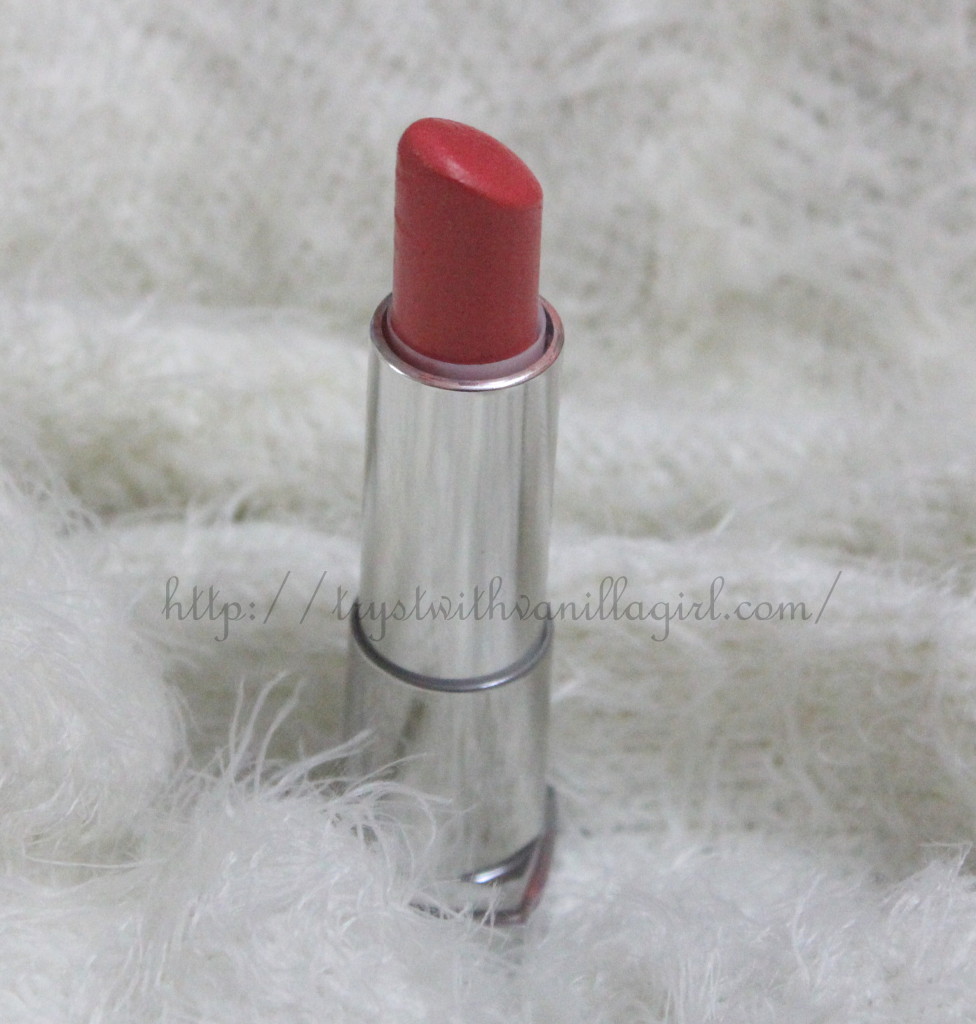 Maybelline Colorsensational High Shine Lipstick Coral Lustre Review