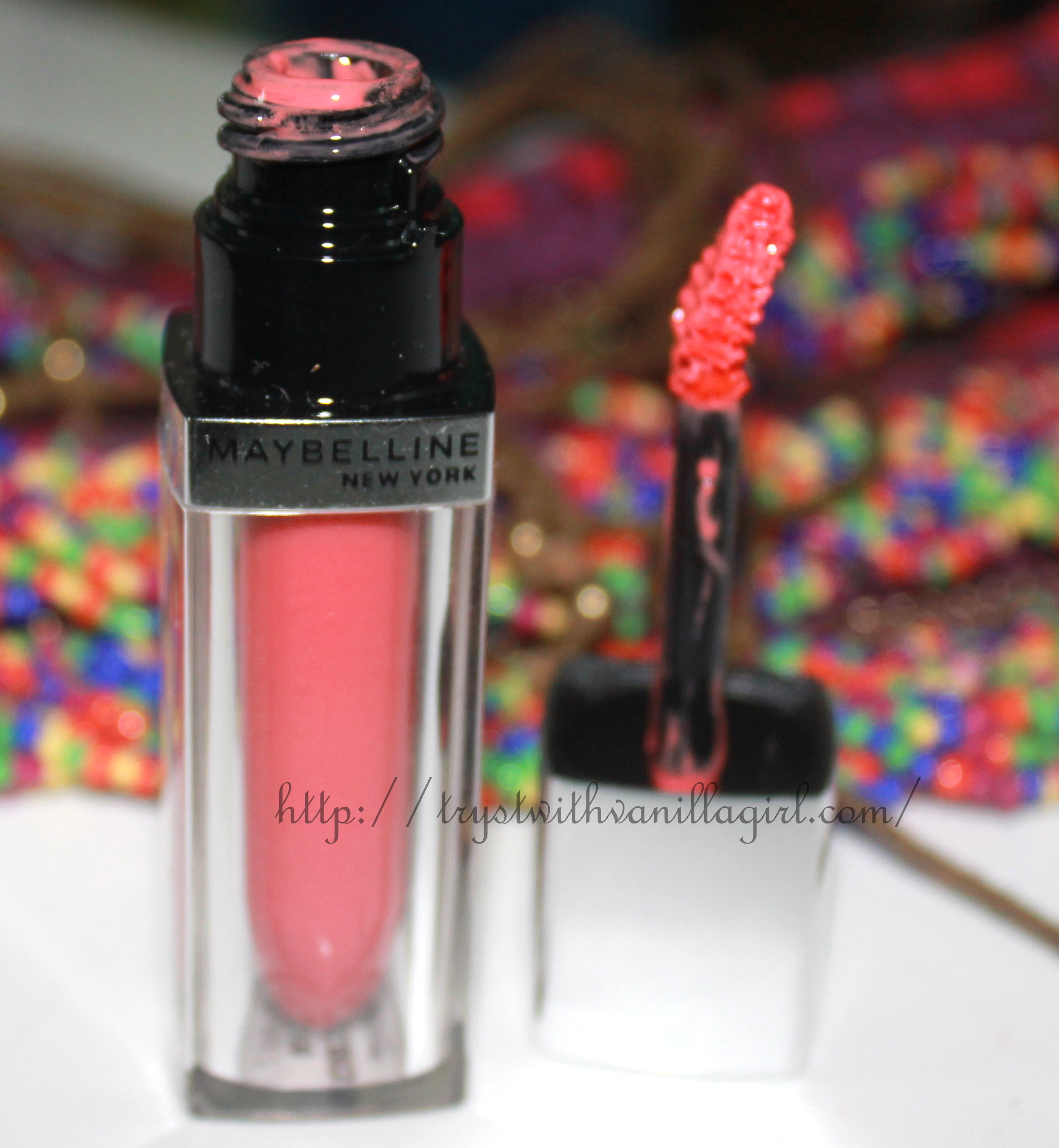 Maybelline Colorsensational Lip Polish Glam 7 Review,Swatch,Photos