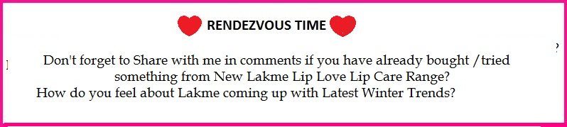 New Launch Lakme Lip Love Lip Care Details,Price,Buy Online