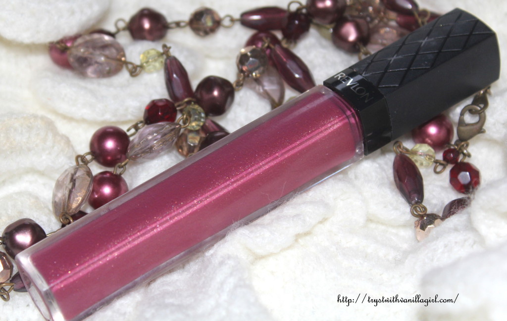 Revlon Color Burst Lip Gloss Aubergine Review