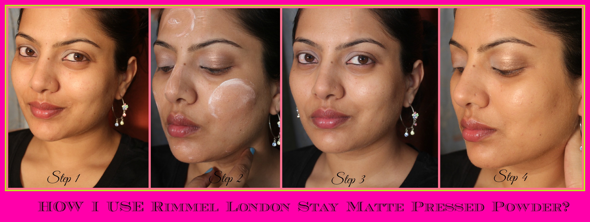 Rimmel London Stay Matte Pressed Powder Review,Swatch,Price in India