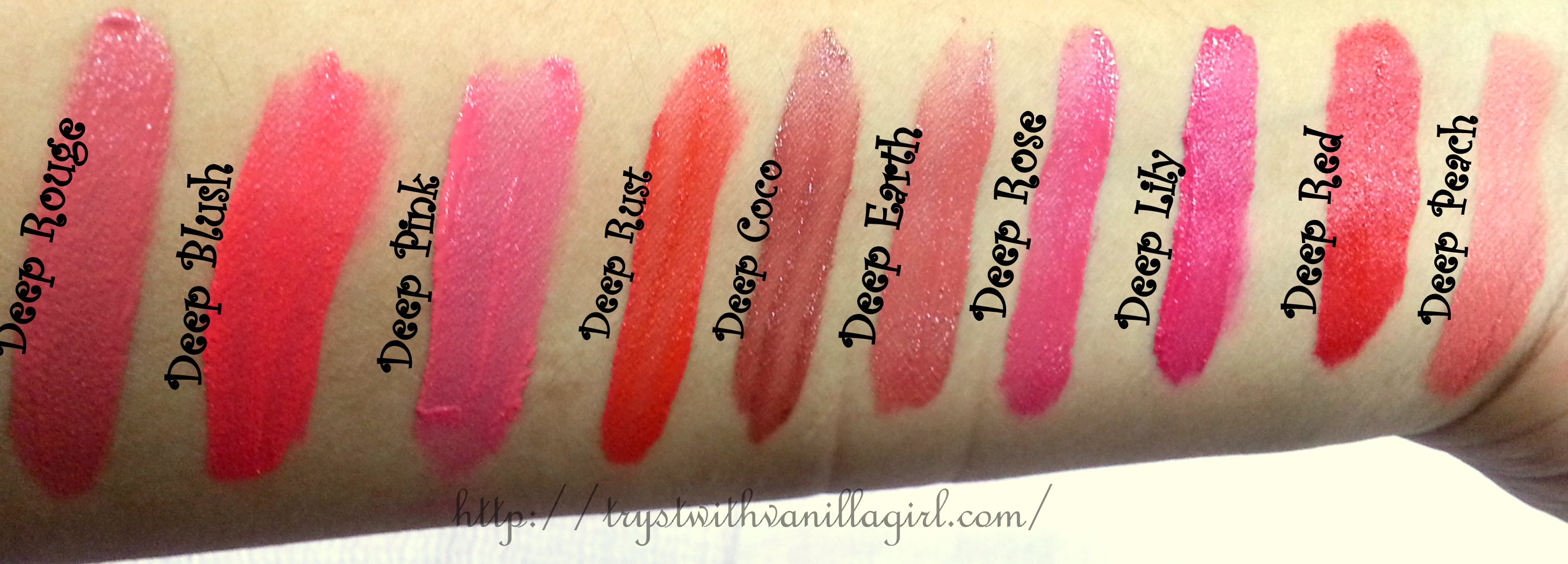 Colorbar Deep Matte Lip Creme Swatches,New Launch,Price