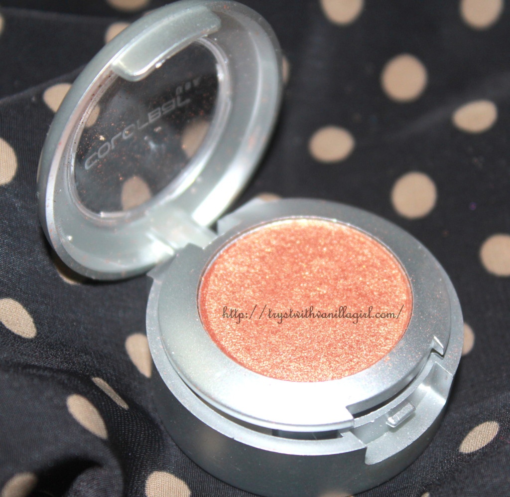 Colorbar Eye Shadow Copper Crush 002 Review,Swatch,Photos