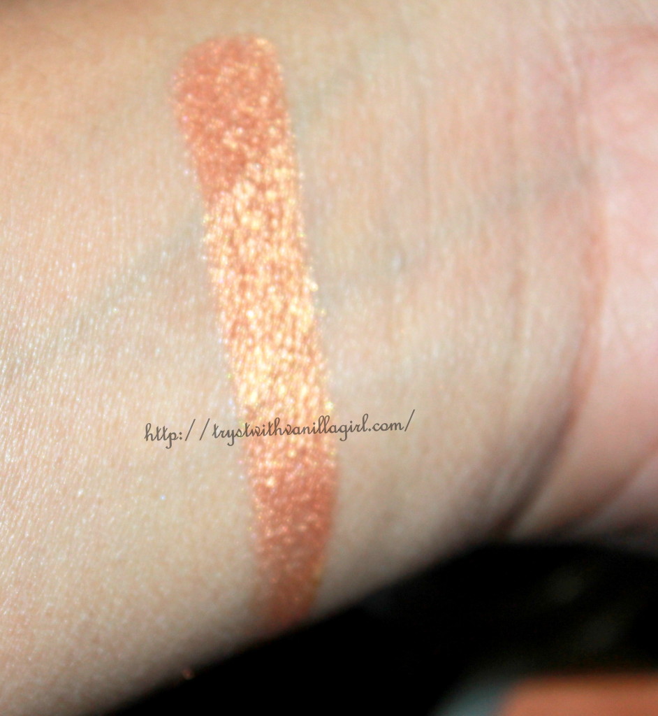 Colorbar Eye Shadow Copper Crush 002 Review,Swatch,Photos