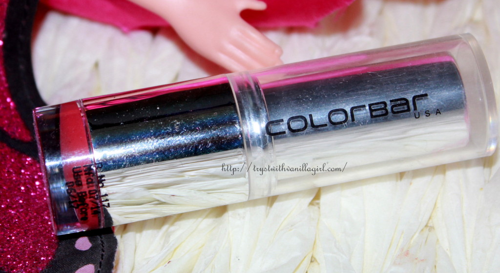 Colorbar Velvet Matte Lipstick Peach Crush Review,Swatch,Photos