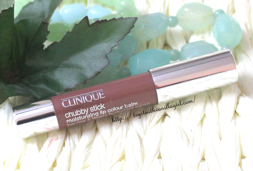 Clinique Chubby Stick Moisturising Lip Color Balm Graped up Review,Swatch,Photos