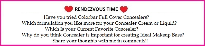 Colorbar Full Cover Concealer Creamy Natural 02 Review