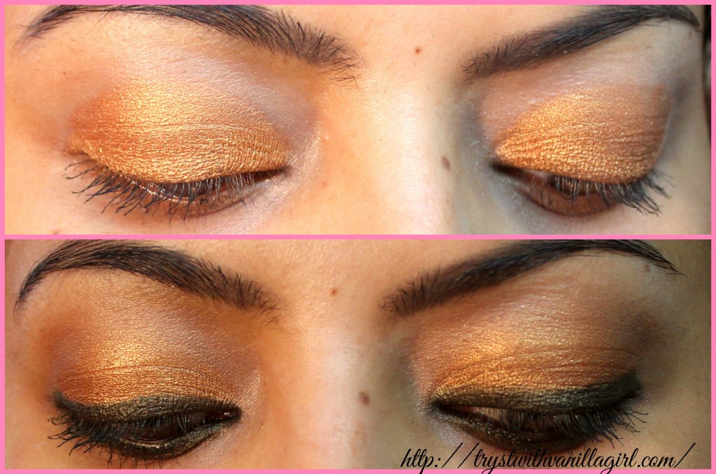 Colorbar Eye Shadow Copper Crush 002 Review,Swatch,Photos,EOTD