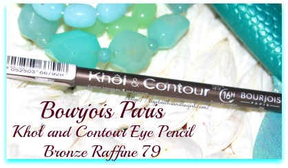 Bourjois Paris Khol and Contour Eye Pencil Bronze Raffine 79 Review,Swatch,Photos