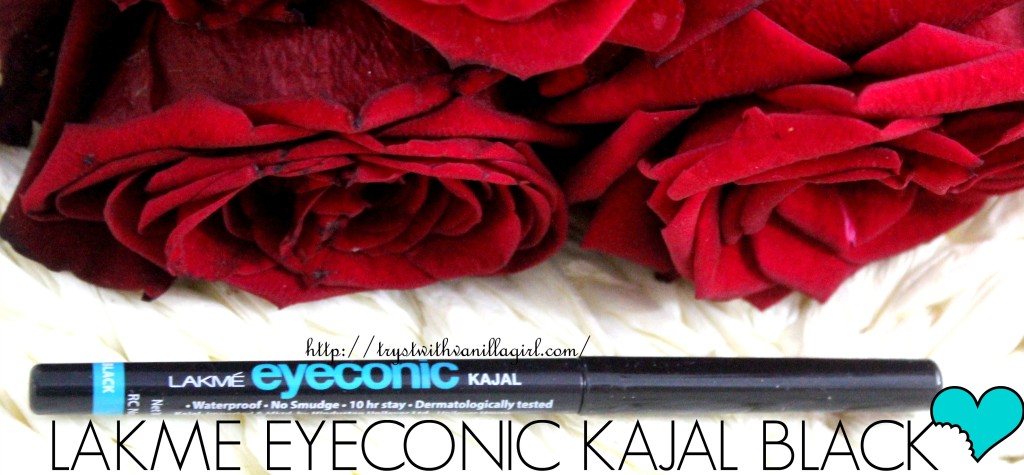 Lakme Eyeconic Kajal Black Review,Swatch,Photos