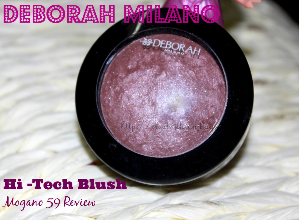 Deborah Milano Hi Tech Blush Mogano 59 Review,Swatch,Photos
