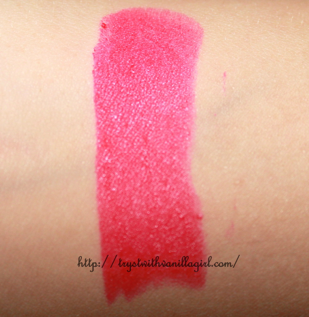 L'Oreal Color Riche Star Collection Pure Reds Lipstick Pure Amaranthe Review,Swatch,Photos