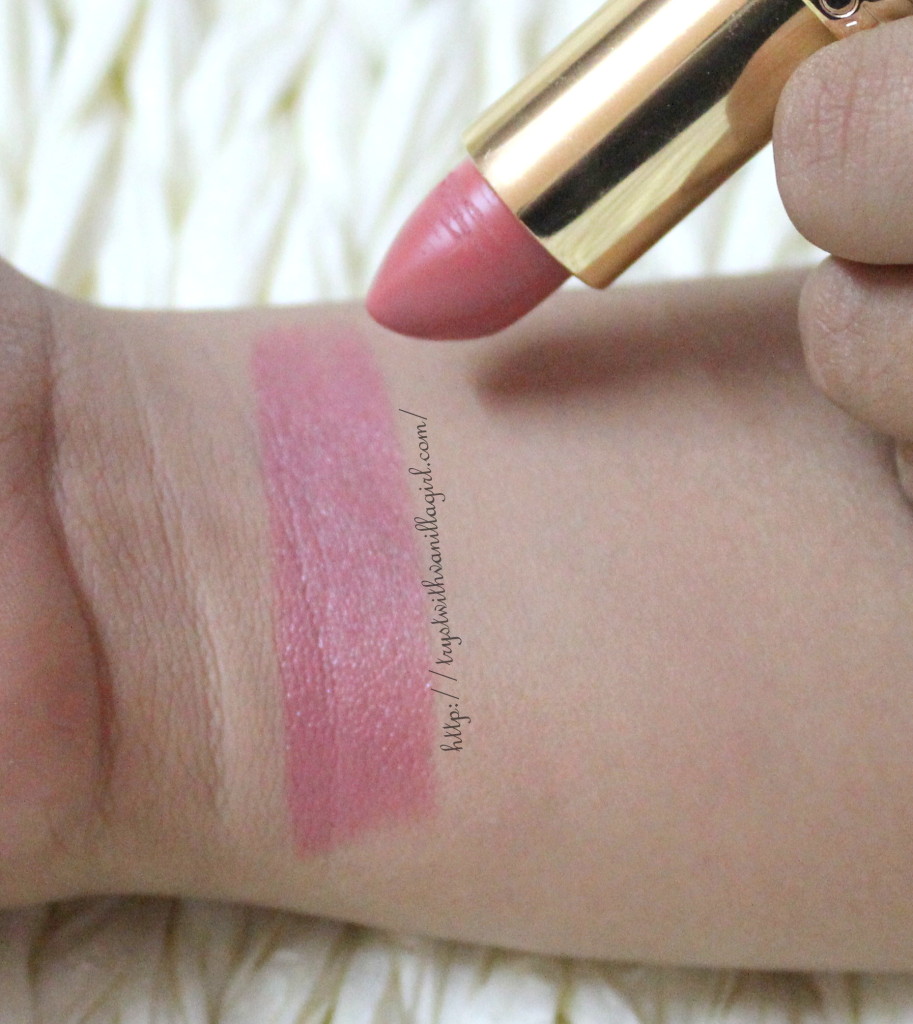 L'Oreal Paris Color Riche Lipstick Velvet Rose Review,Swatch,Photos,378,LOTD
