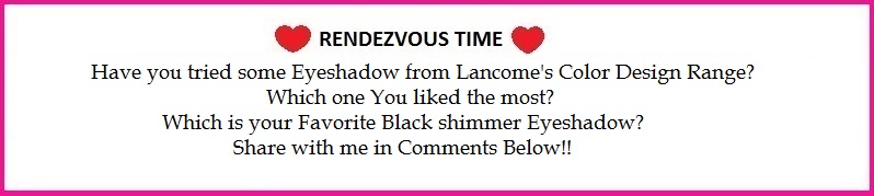 Lancome Color Sensation Eyeshadow The New Black Review,Swatch,Photos