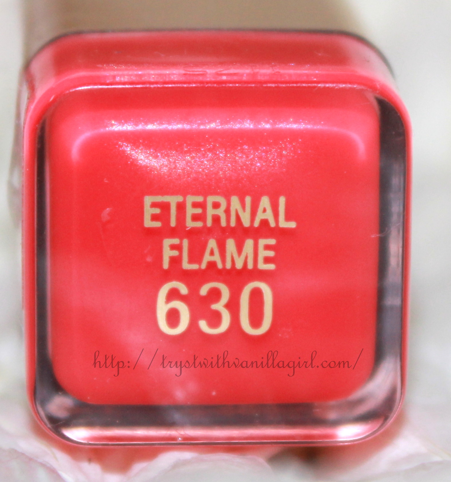 MAX FACTOR Color Elixir Lipstick Eternal Flame Review,Swatch,Photos