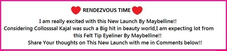 NEW LAUNCH MAYBELLINE COLOSSAL EYELINER