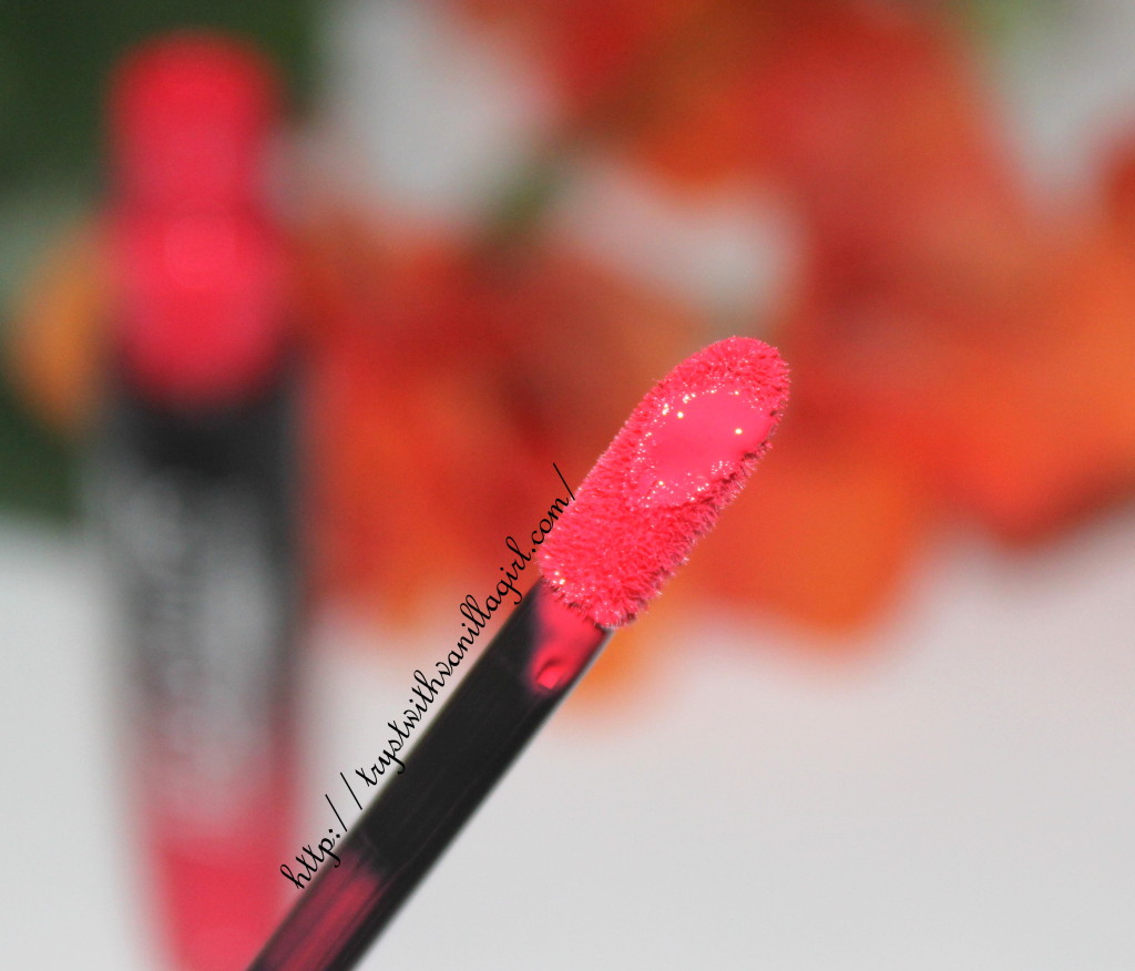 Rimmel London Apocalips Lip Lacquer Stellar 501 Review,Swatch,Photos