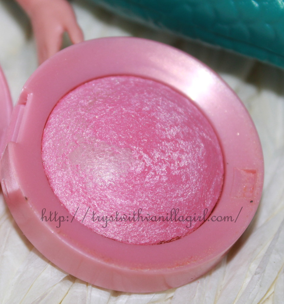 Bourjois Little Round Pot Blusher 34 Rose D'or Review,Swatch,Photos