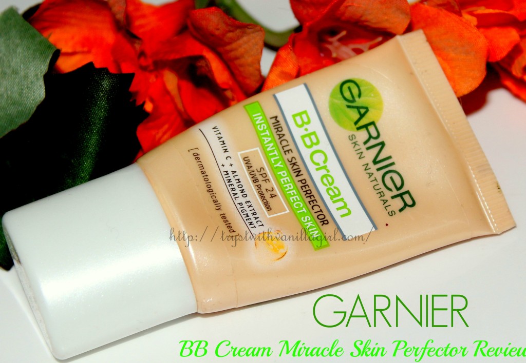 Garnier BB Cream Miracle Skin Perfector Review,Swatch,Photos