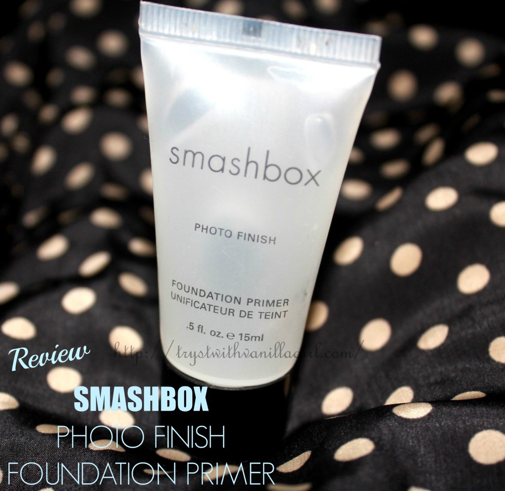 Smashbox Photo Finish Foundation Primer Review