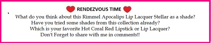 Rimmel London Apocalips Lip Lacquer Stellar 501 Review,Swatch,Photos