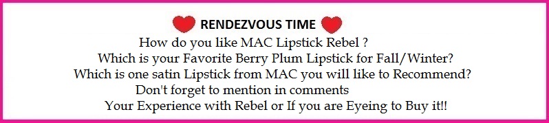 MAC Lipstick Rebel Review,Swatch,Photos,FOTD
