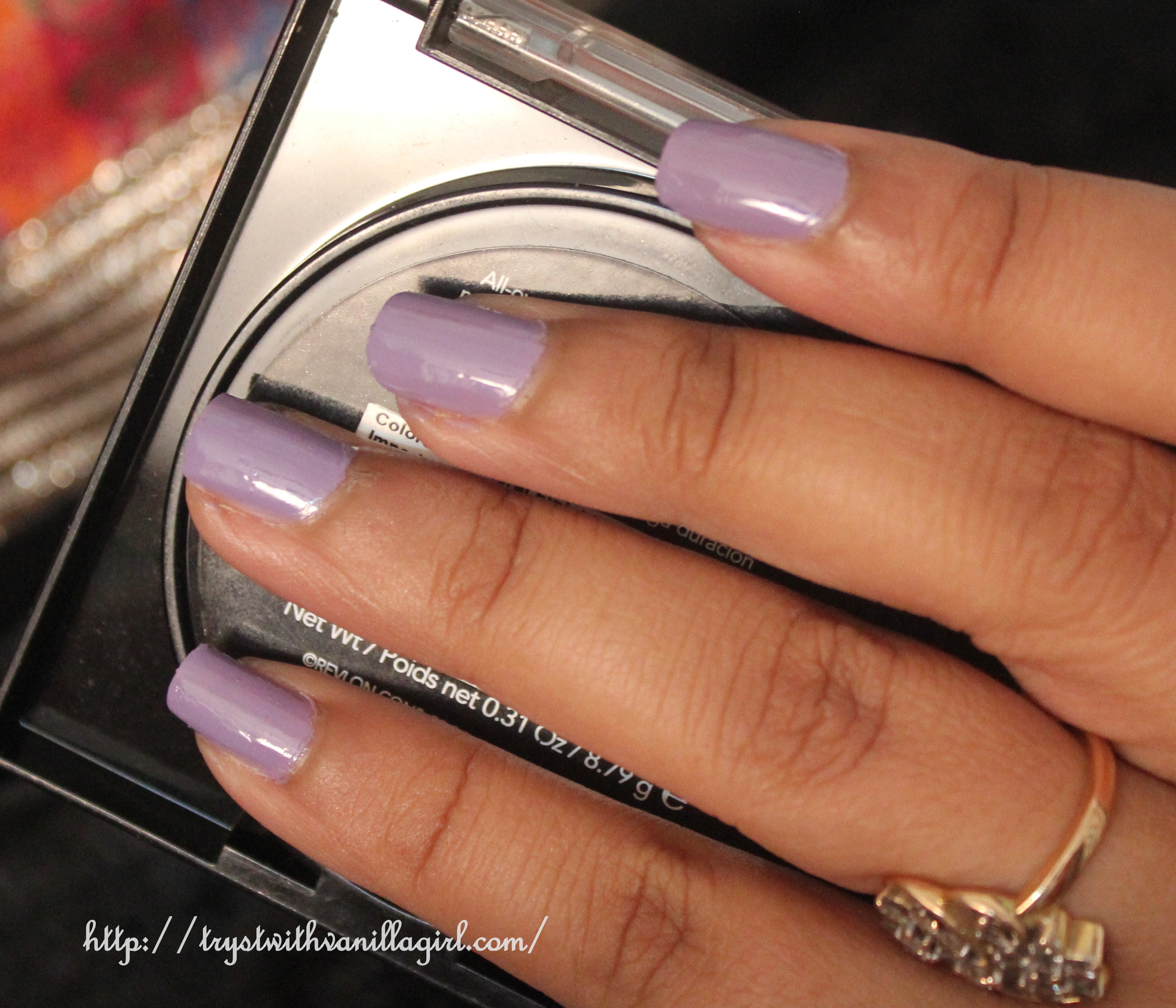Maybelline Color Show Nail Polish Blackcurrant Pop Review,NOTD