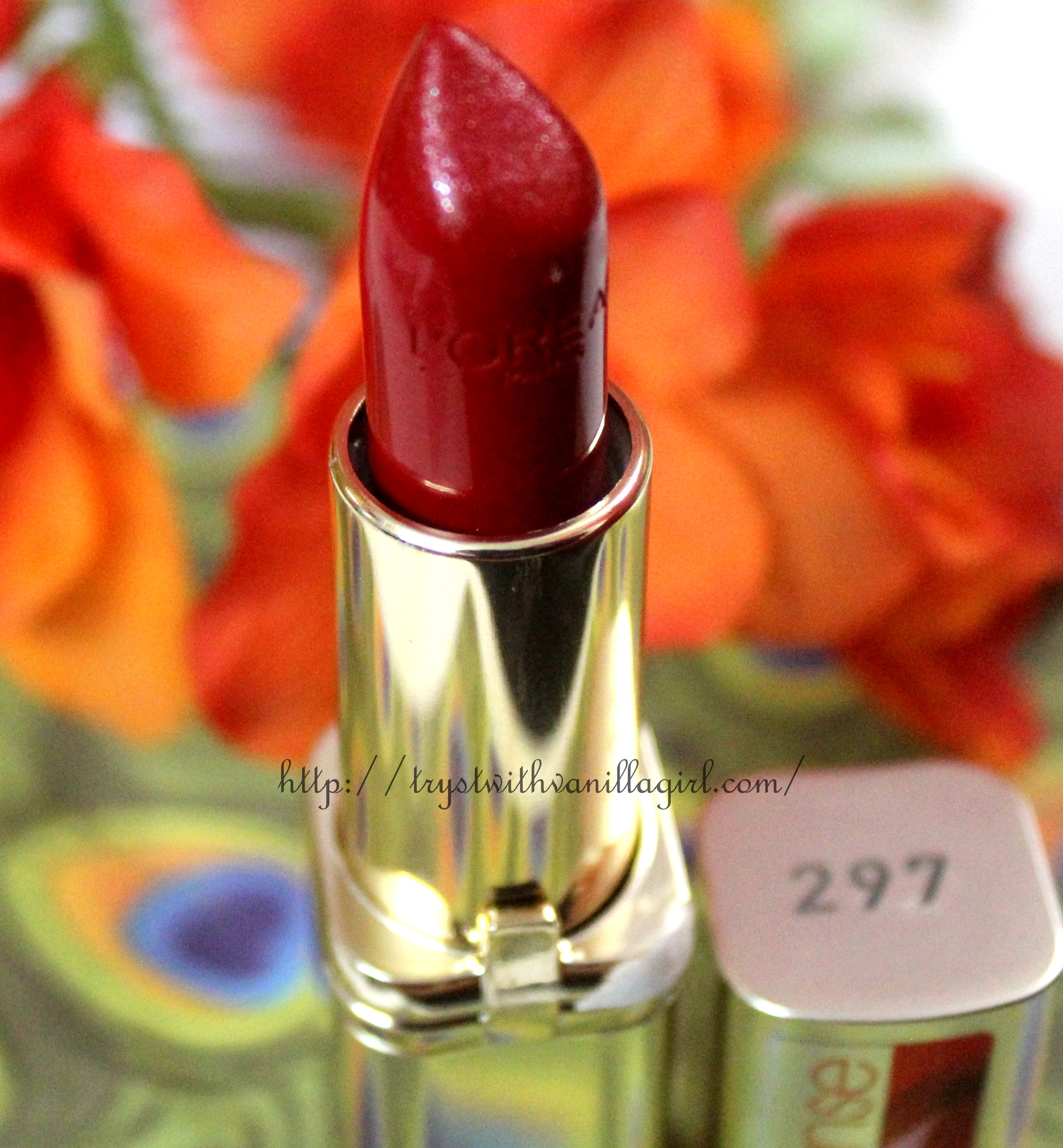 L’Oreal Paris Color Riche Lipstick Intense Red Passion Review